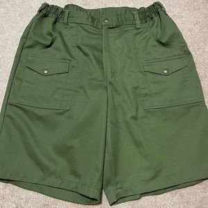mens vintage boy scout shorts